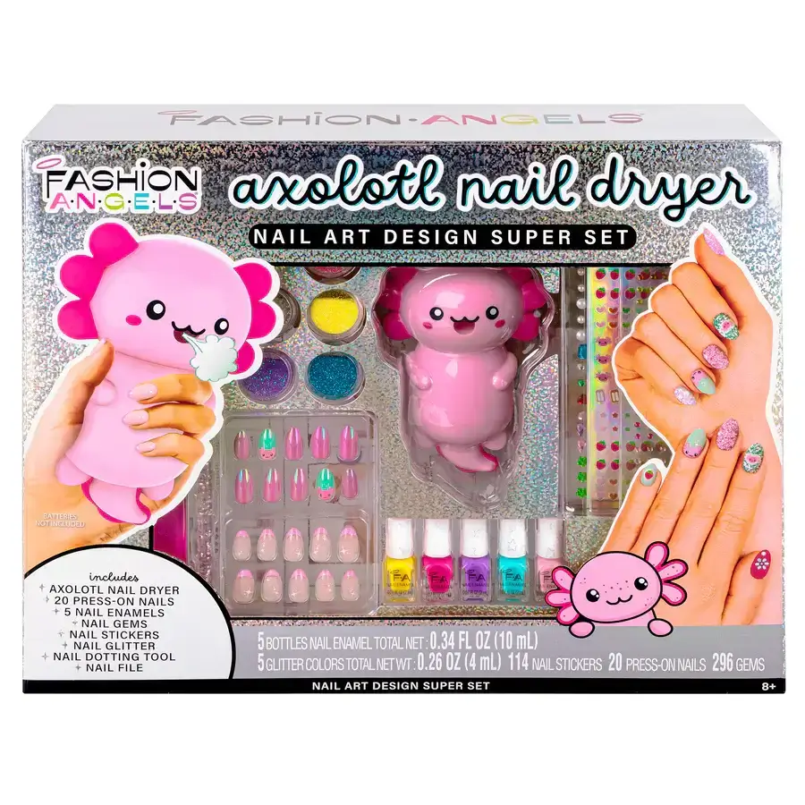 13588_PKG_1_900x_c2b14f2f-9688-4fb3-9104-c1acb4475f7b (1) AXOLOTL NAIL DRYER - NAIL ART DESIGN SUPER SET - Image 1