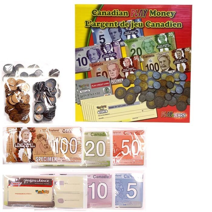 CANADA PLAY MONEY - DELUXE GIFT SET - Image 1