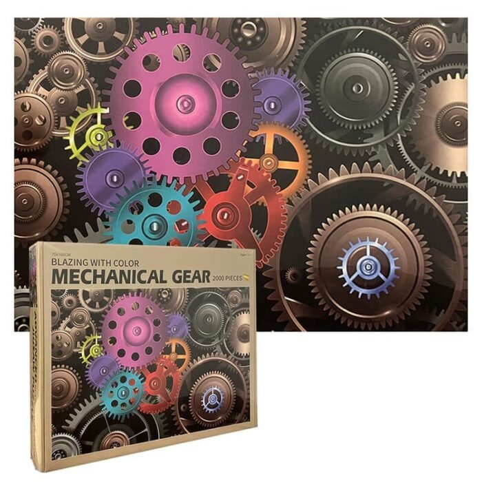 MECHANICAL GEAR JIGSAW PUZZLE - 2000 PCS - Image 1