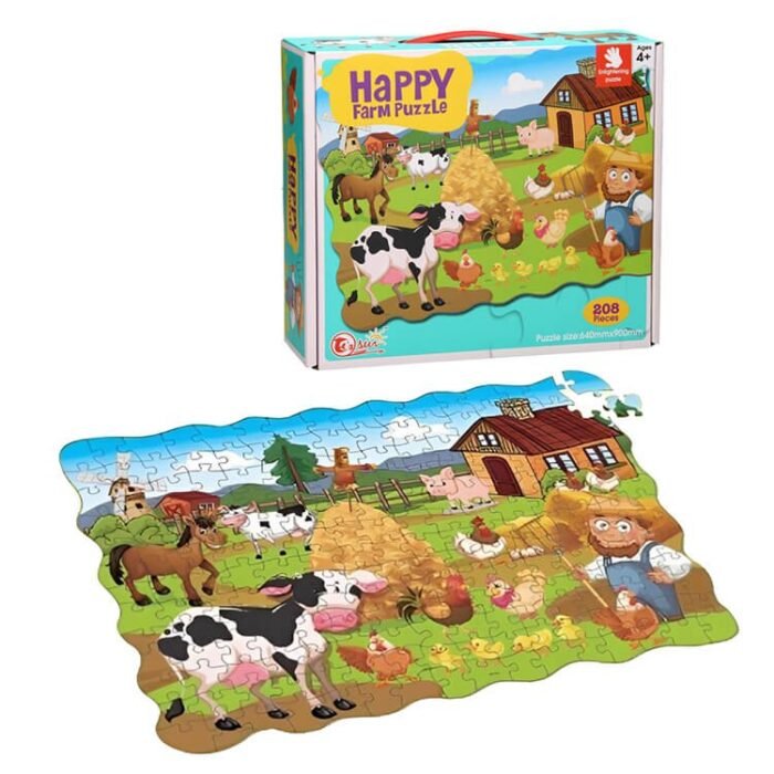 HAPPY FARM PUZZLE - 208 PCS - Image 1