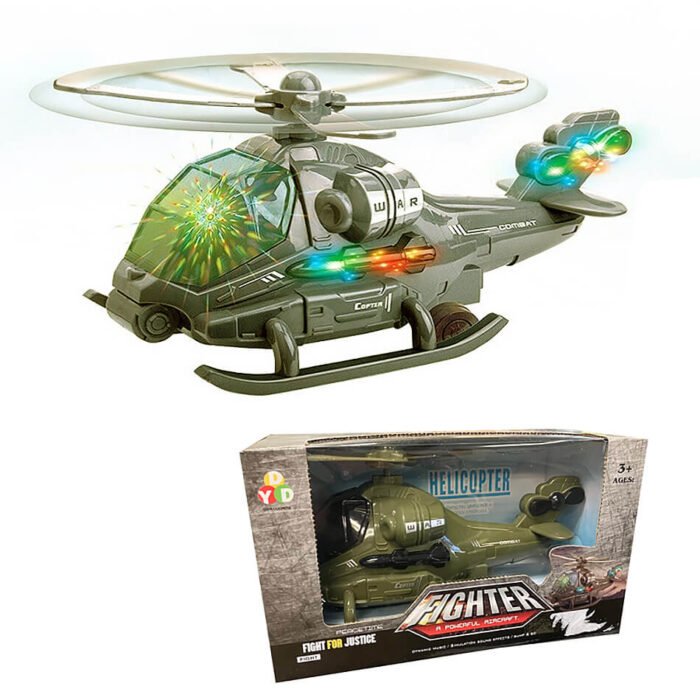 10" B/O HELICOPTER WITH LIGHT - Image 1