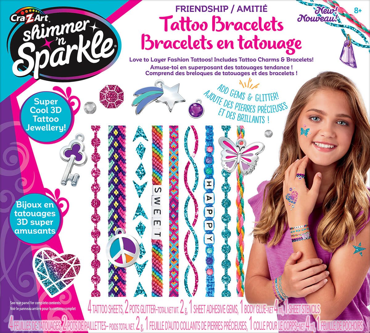 INC008 FRIENDSHIP TATTOO BRACELETS - Image 1