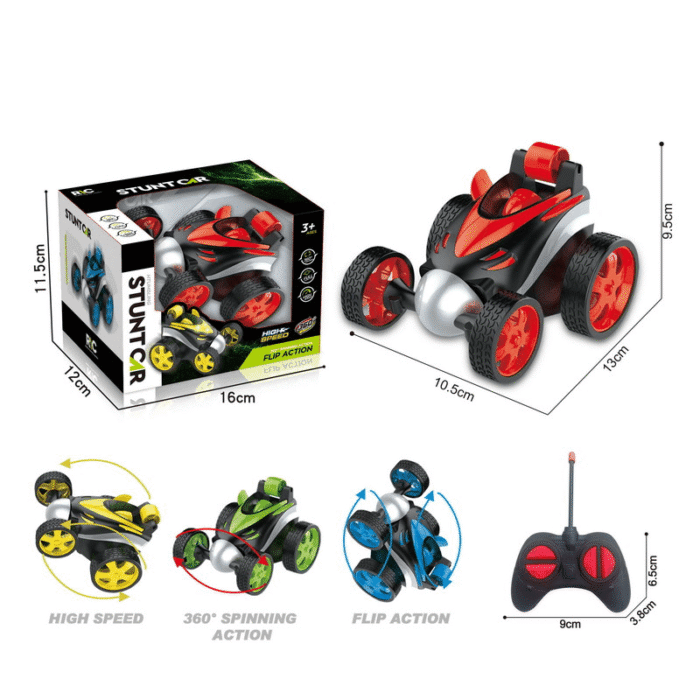 RC STUNT CAR WITH LIGHT - Image 1
