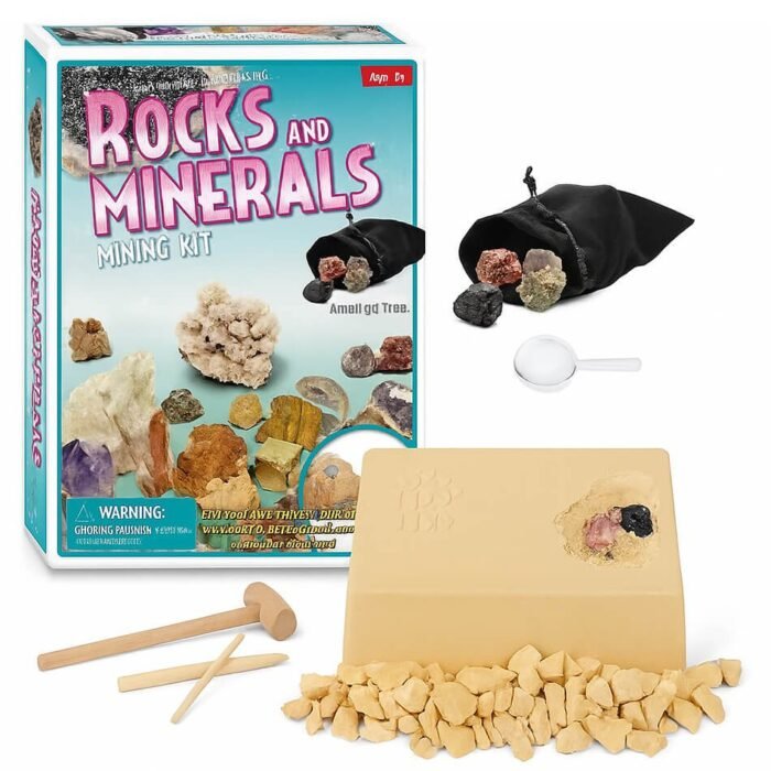 ROCKS & MINERALS MINING KIT - Image 1