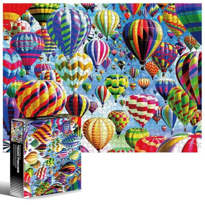 RAINBOW BALLOON JIGSAW PUZZLE - 1500 PCS - Image 1