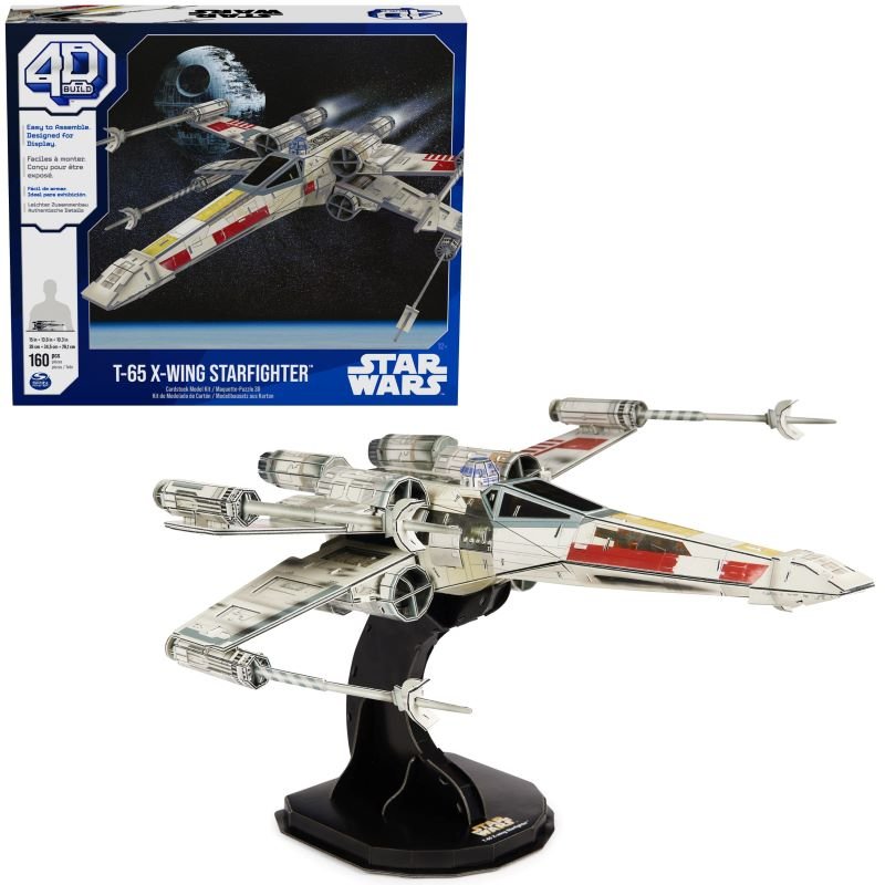 SMPUZ 6069813_item INC026 STAR WARS T-65 X-WING STARFIGHTER 3D MODEL KIT - Image 1