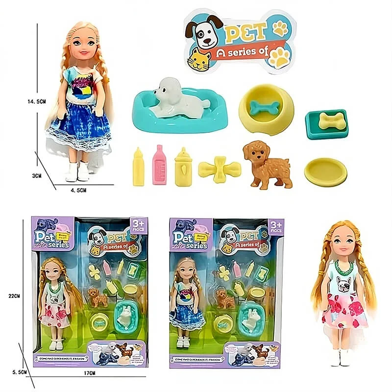 F2DF-375-1 5″ DOLL SET - Image 1
