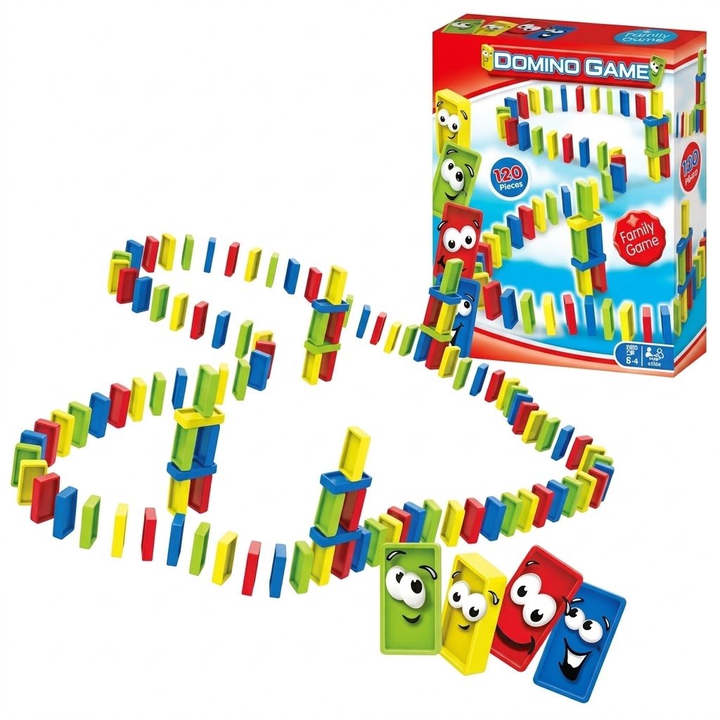 ad4b92c5-cf16-481c-a33f-6a0cf6eff51b DOMINO GAME – 100 PIECES - Image 1