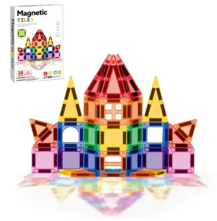 MAGNETIC TILES – 38PCS